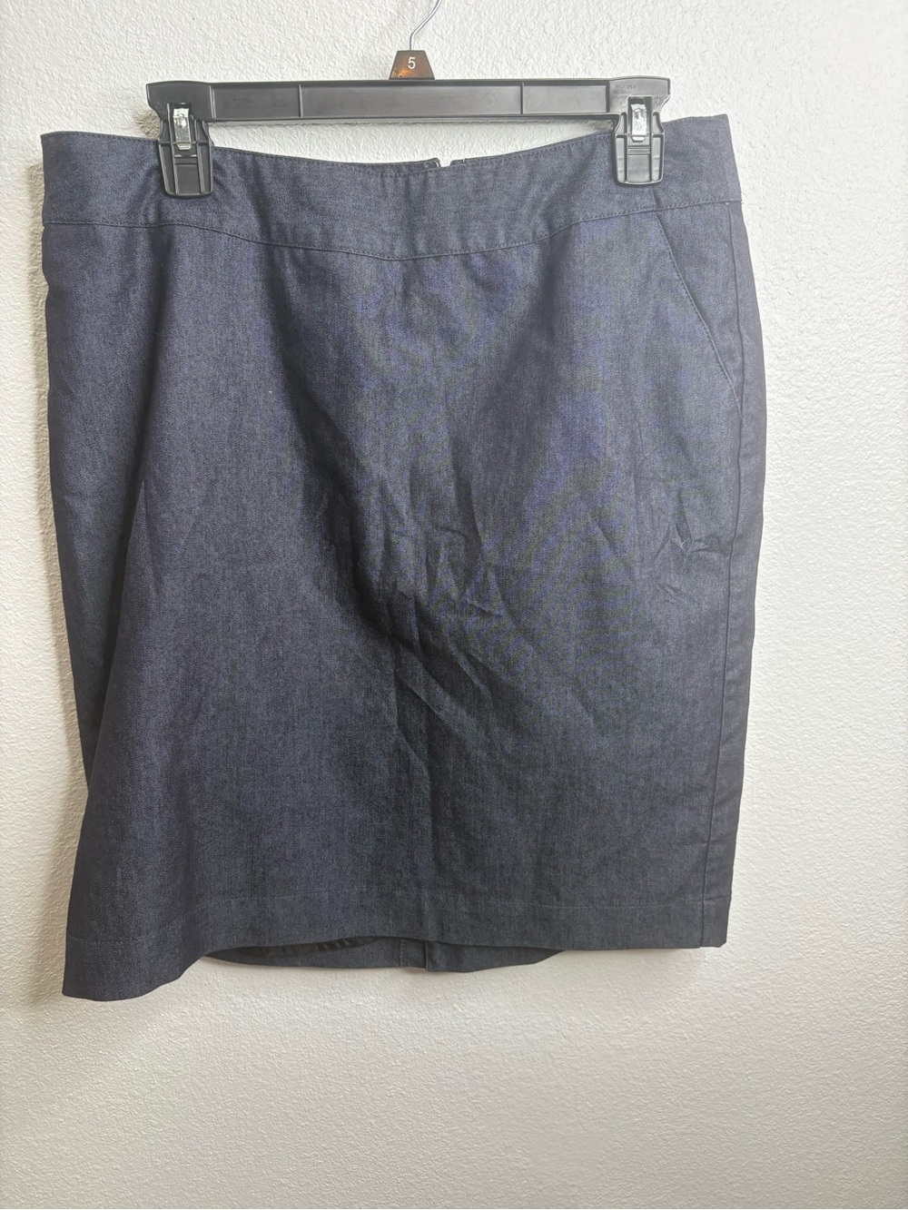 Merona Size 12 Denim Mini Skirt